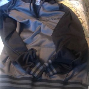 Cinch 1/4 zip hoodie